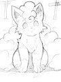 Sketch 198 - Alolan Vulpix by WinickLim