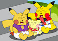 Pika Siblings All Together (Azurexary781)