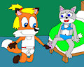REMAKE: Katelynn Touches Daisy's Rubber Paw