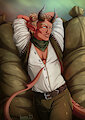 .: Dammon - BG3 NPC Fanart :. by Isuna