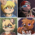 Portrait trade thingy no.2 by DakkaWoof