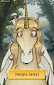 Neighs Sadly