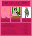 april 2024 price sheet by lillysinge