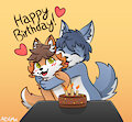 Happy birthday - commission for Plasma :3