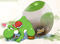 Yoshi poop YCH commission 2