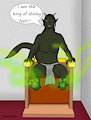 Eliax´s stinky feet! by Dragon696