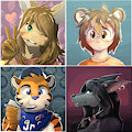 Portrait trade thingy no.3 by DakkaWoof