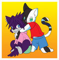 Zander and Skylar