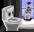 Kierin vs. the toilet of Doom!
