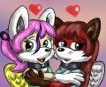 Skye Eldrich and Kiyone Karu by Firemario  by SkyeEldrich
