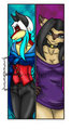 Inkii and Kissen Bookmarks by AnkhsPawAfterDark