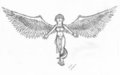 Wings spread by Miqu