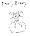 Poofy bunny.. by jansnotsure