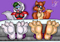 Hypnotized Roxanne N Foxy In Fancy Stocks
