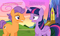 Older Tender Taps x Twilight Sparkle by LunaticDawn