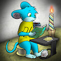 Candle-lit literature