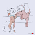 Wolfie's Streams - Sleepy Smushy Baby Boys by ChocolateKitsune