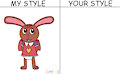 Amy The Baby Rabbit's Style Meme