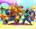 Poof Party Claude & Sapphire by Toughset & Belise7