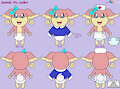 Amanda the Audino Model Sheet