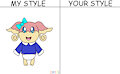 Amanda Audino Style Meme - Blue Dress