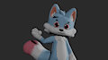 Umkashka Cute Gif Animation 3d model