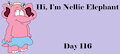 FurryCritters11 Day 116 - Nellie Elephant