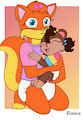 Sisterly Hugs -By StarryBiBi-