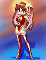 Fanart - Vanilla in Rose outfit by Bhawk