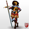Very functional armour by FerretFolk
