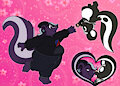 Riley and Skunknard: PayTreeYawn Pair