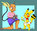 Mother's Day Crayon Drawing -By NazzNikoNanuke-