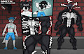 Symbiote TF YCH 2023 - Shade and Asura