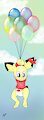 Bolty Floating Away -By NazzNikoNanuke-