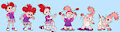 Doremi Harukaze into Pterosaur TF (New Color) by JoffRob
