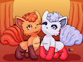 Amber and Ginger by PlaymanRGS