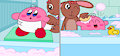 Baby Kirby's Bath Time with Amy (Azurexary781)