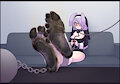 Violita's Feet. All Canon Sweaty Alts. by TheSplitShow