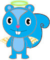 St. Blue The Angel Squirrel Boy
