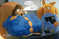 [C] Space Takers - for MalkaiWot 1/3 by KirumoKat