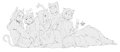 Oops all cats! by Bzehburger