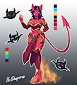 FURRY DEMON ADOPTABLE -CLOSED- by MrDespair64