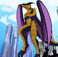 big dragon titan on the lose!! by Skyeder