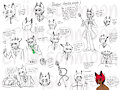 Alastor doodle page