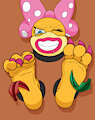 Wendy Koopa Wall trouble by thedarkdrawer654321