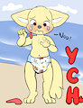 OPEN YCH 407 - Melted Ice-cream (6 slots available) by UniaMoon