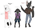 My "The Angel in the Forest" Cast.