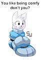 [By Shinywark] Cozy Boykisser Sack by Starfoth