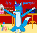 Anthonitecus preparing a party (art by ALESSIO626)