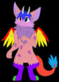 Sakura the Angel dragon by Thundefair
